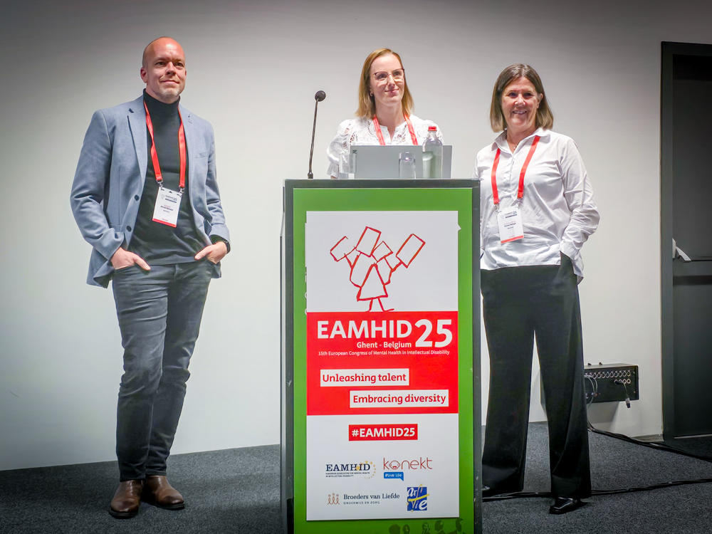 Foreleserne på podiet