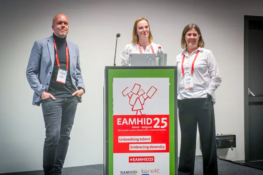 Foreleserne på podiet