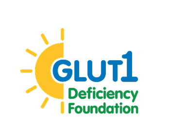 Glut1 Deficiency Foundation logo, med en sol