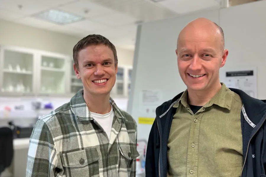Andreas Kleppe og Tarjei Sveinsgjerd Hveem leder studien