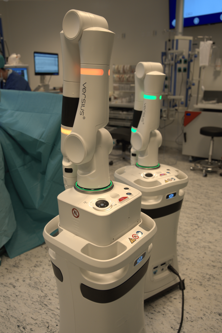 En maskin med skjerm