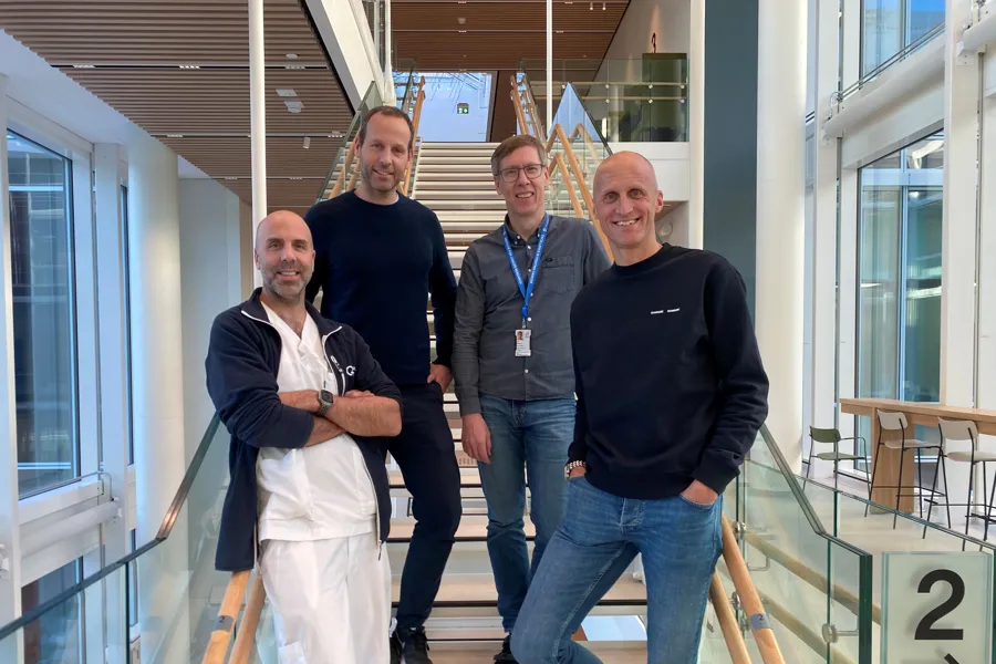 Kjetil Boye med kolleger