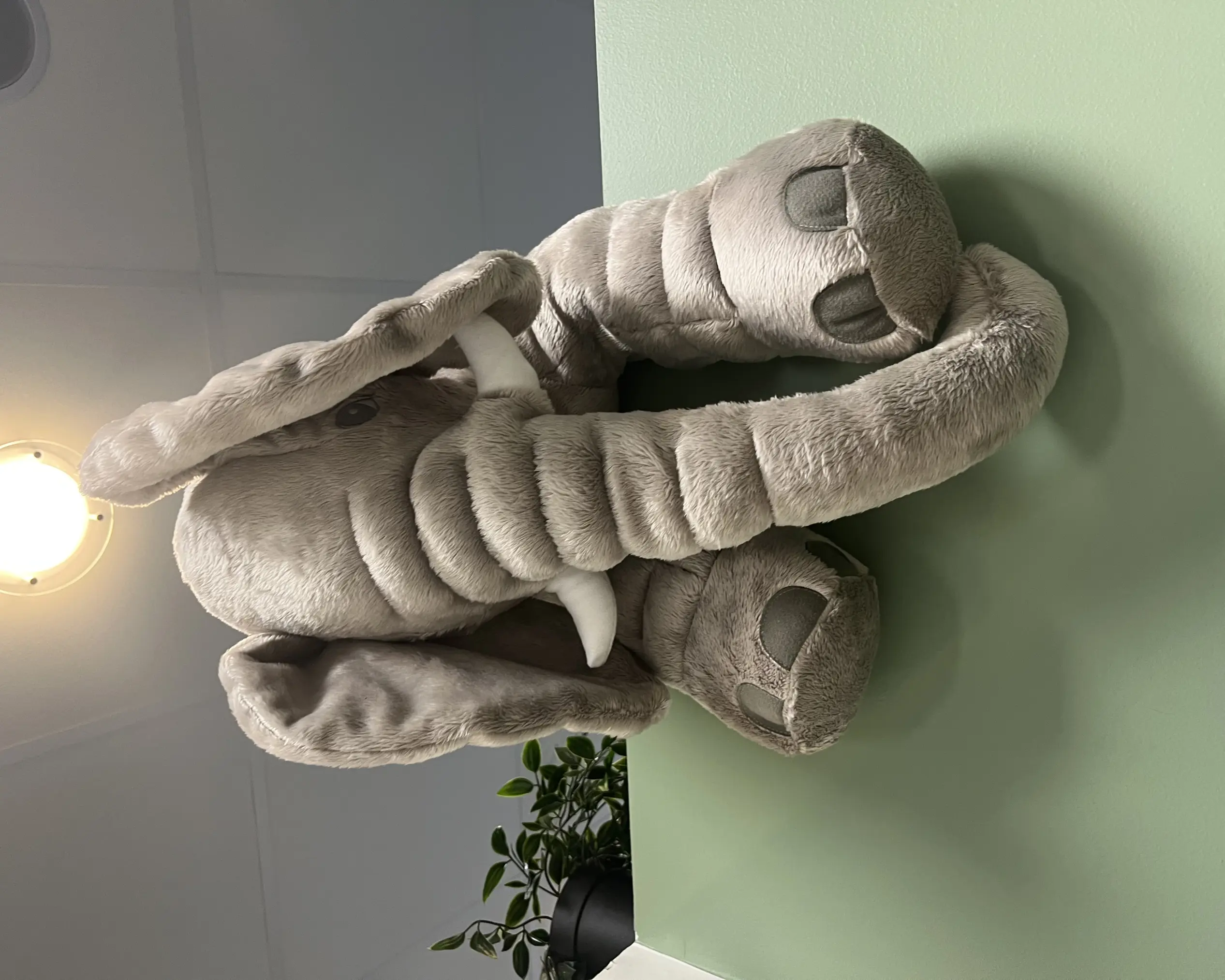 Et håndkle på et bord