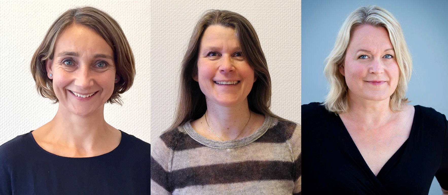 En gruppe kvinner som smiler