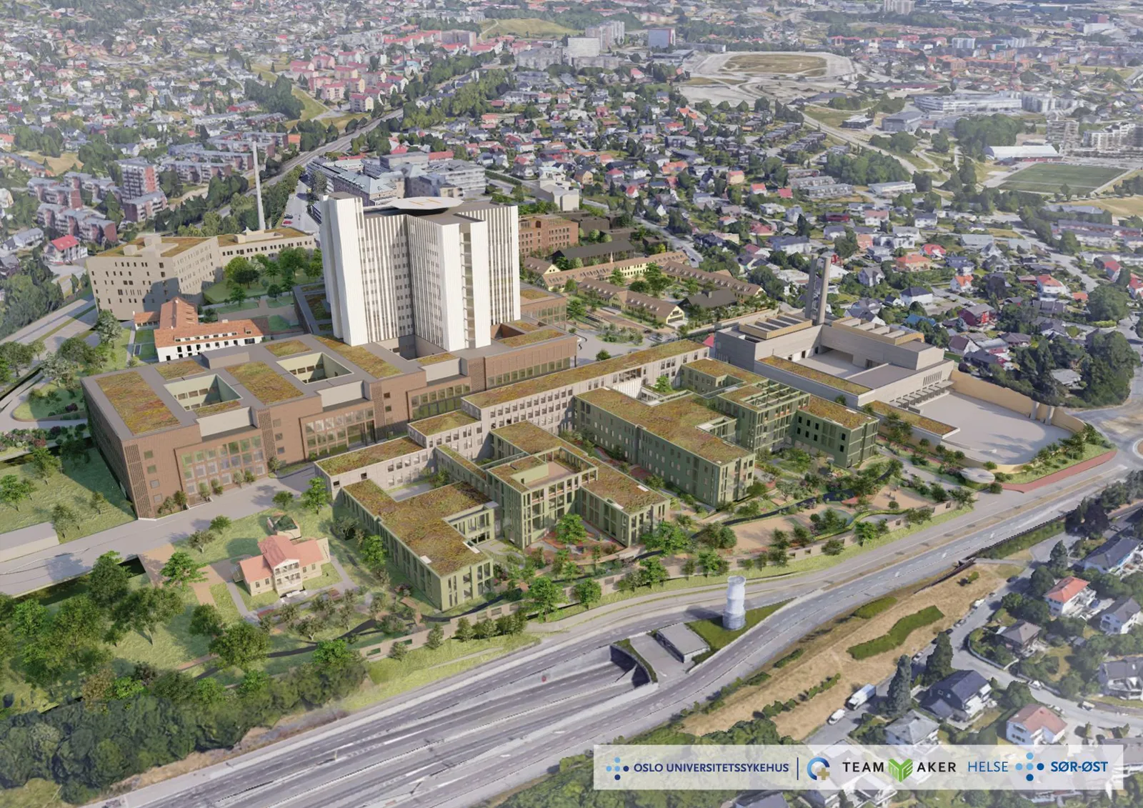 Skisse av Nye Aker, 1