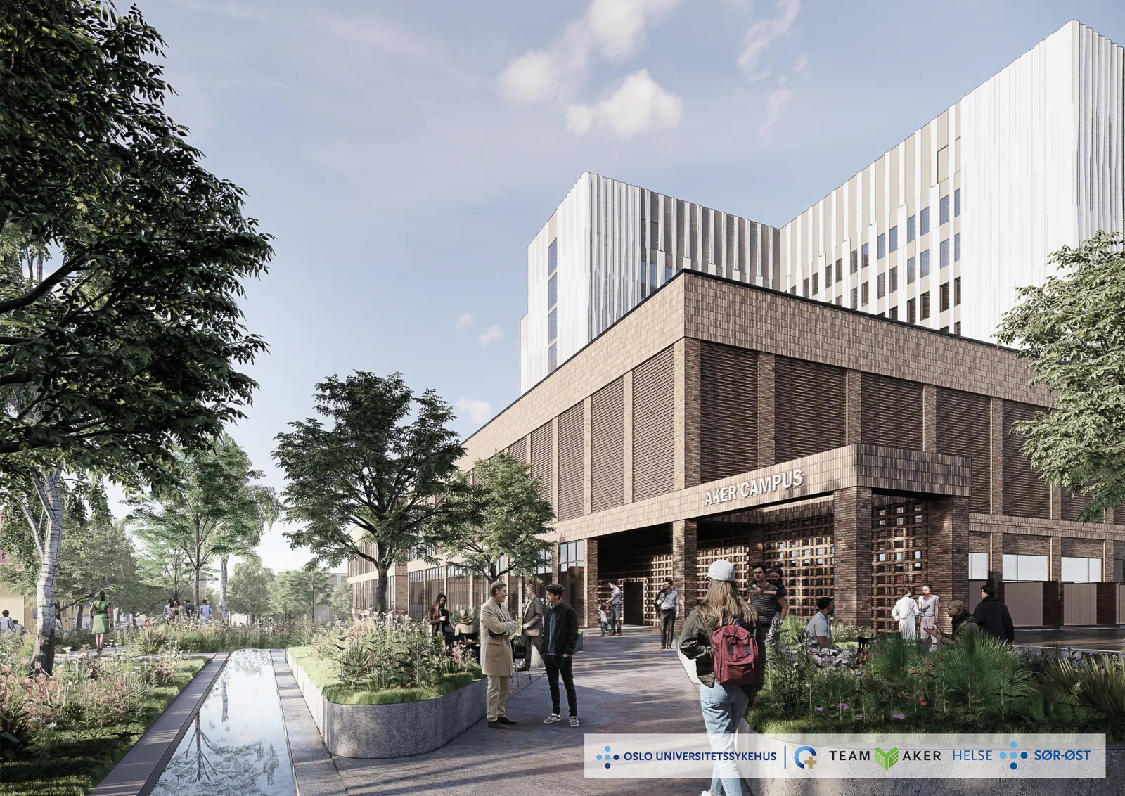 Skisse av Nye Aker, 2