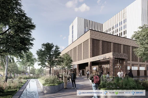 Skisse av Nye Aker, 2