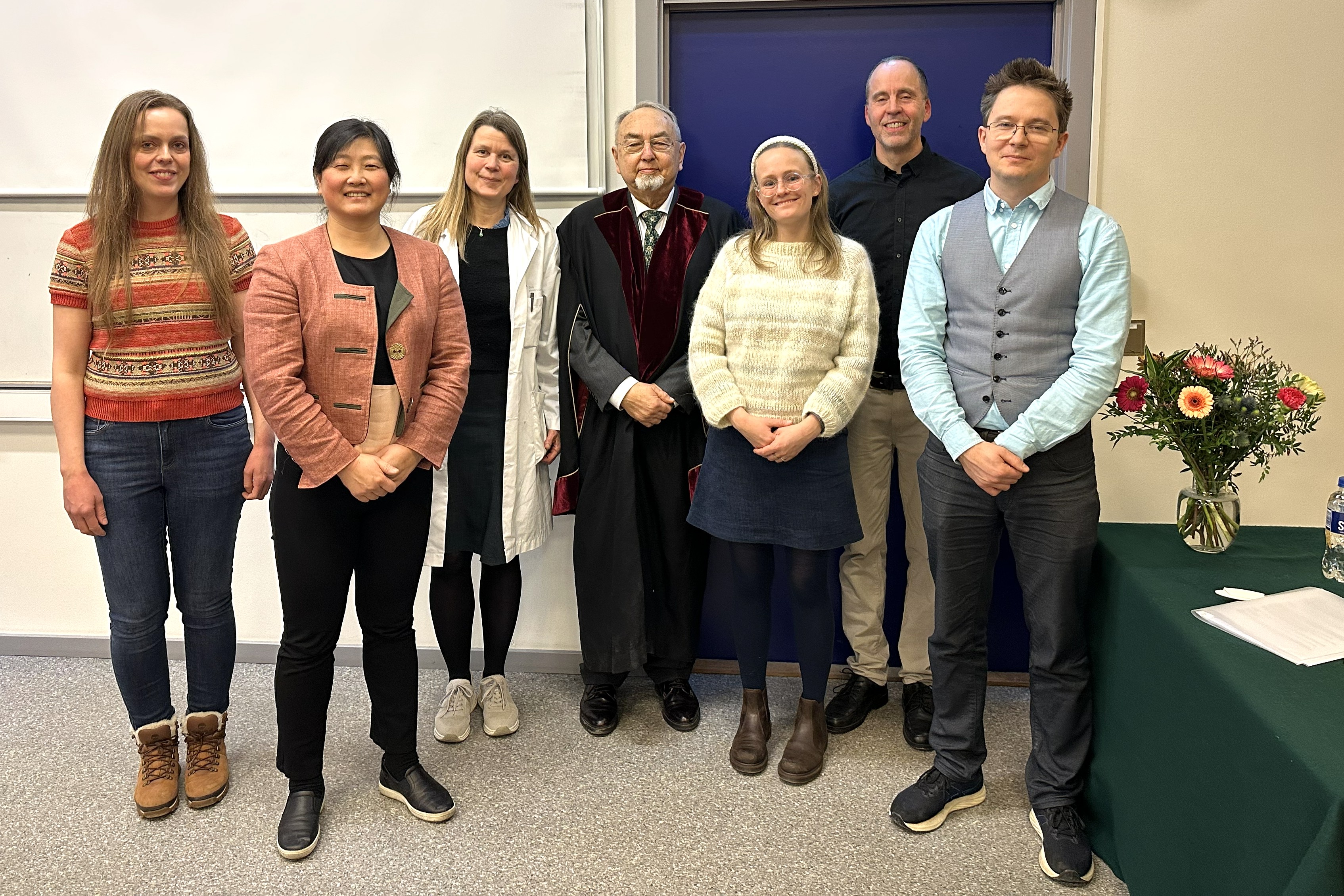 Doktorand, opponenter og veiledere