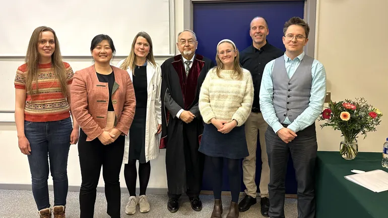 Doktorand, opponenter og veiledere