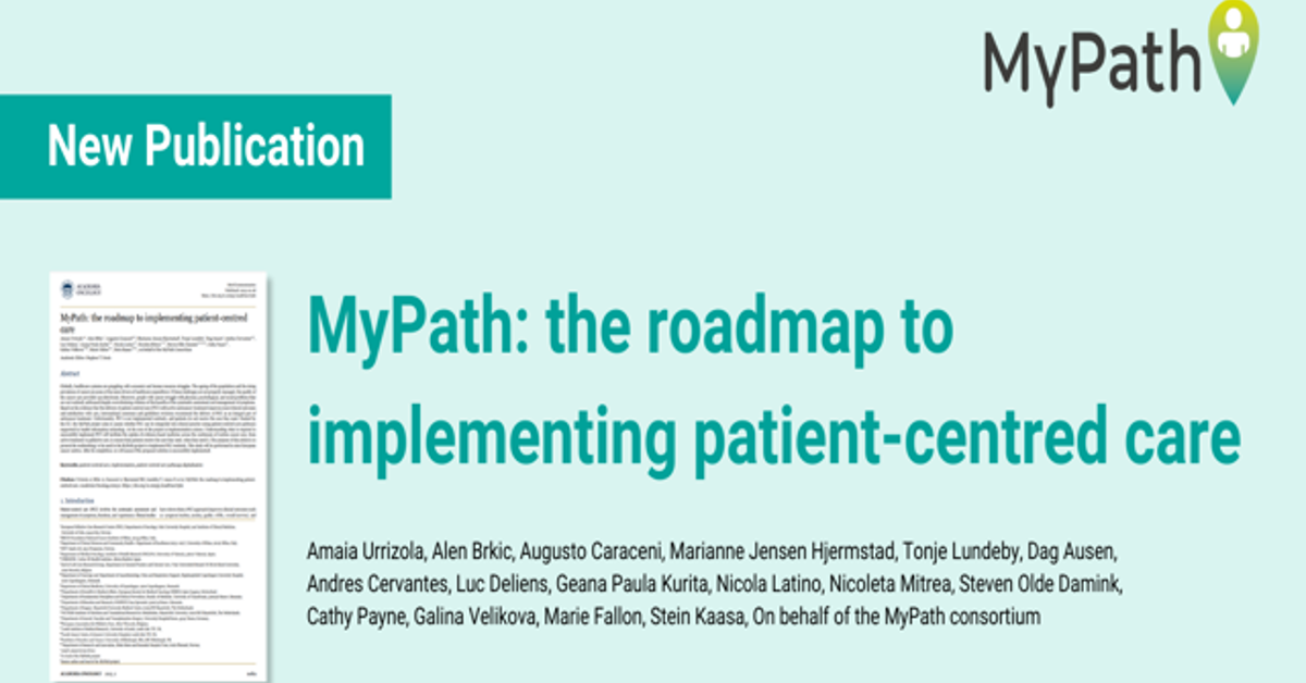 The MyPath methodology paper is published - Oslo universitetssykehus HF