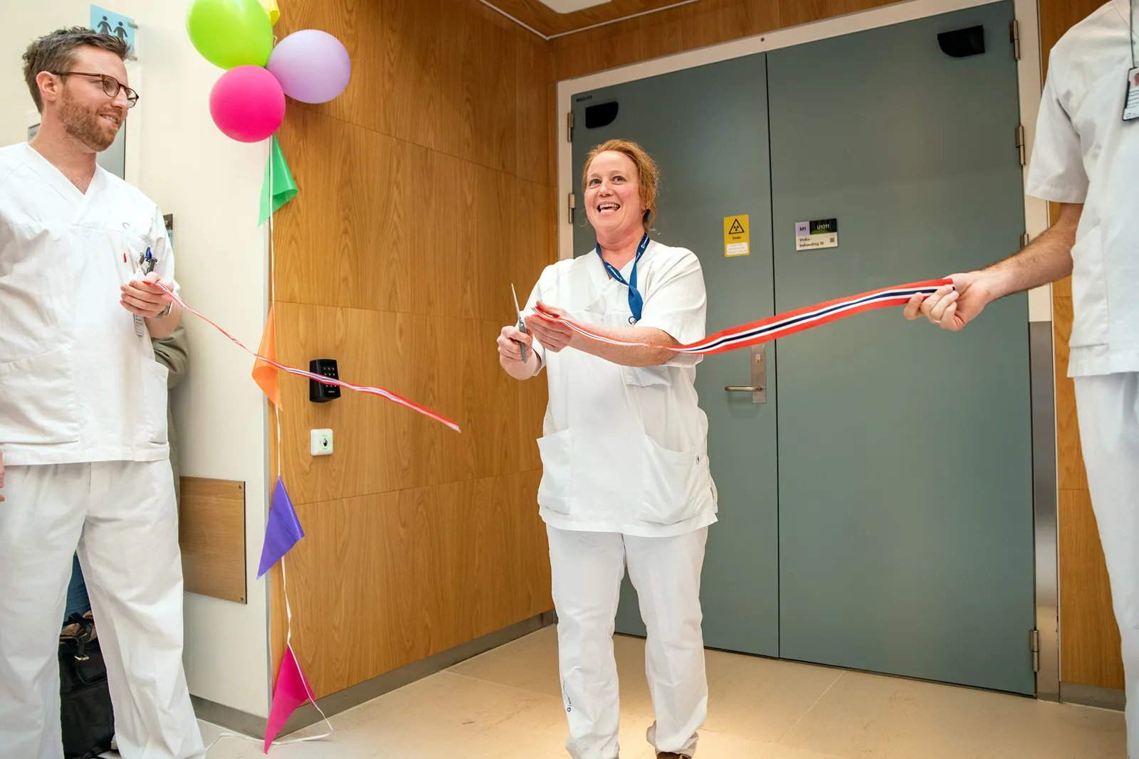 Maren Åsegg klipper snor