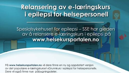 Bilde av flyer om relansering av e-læringskurset