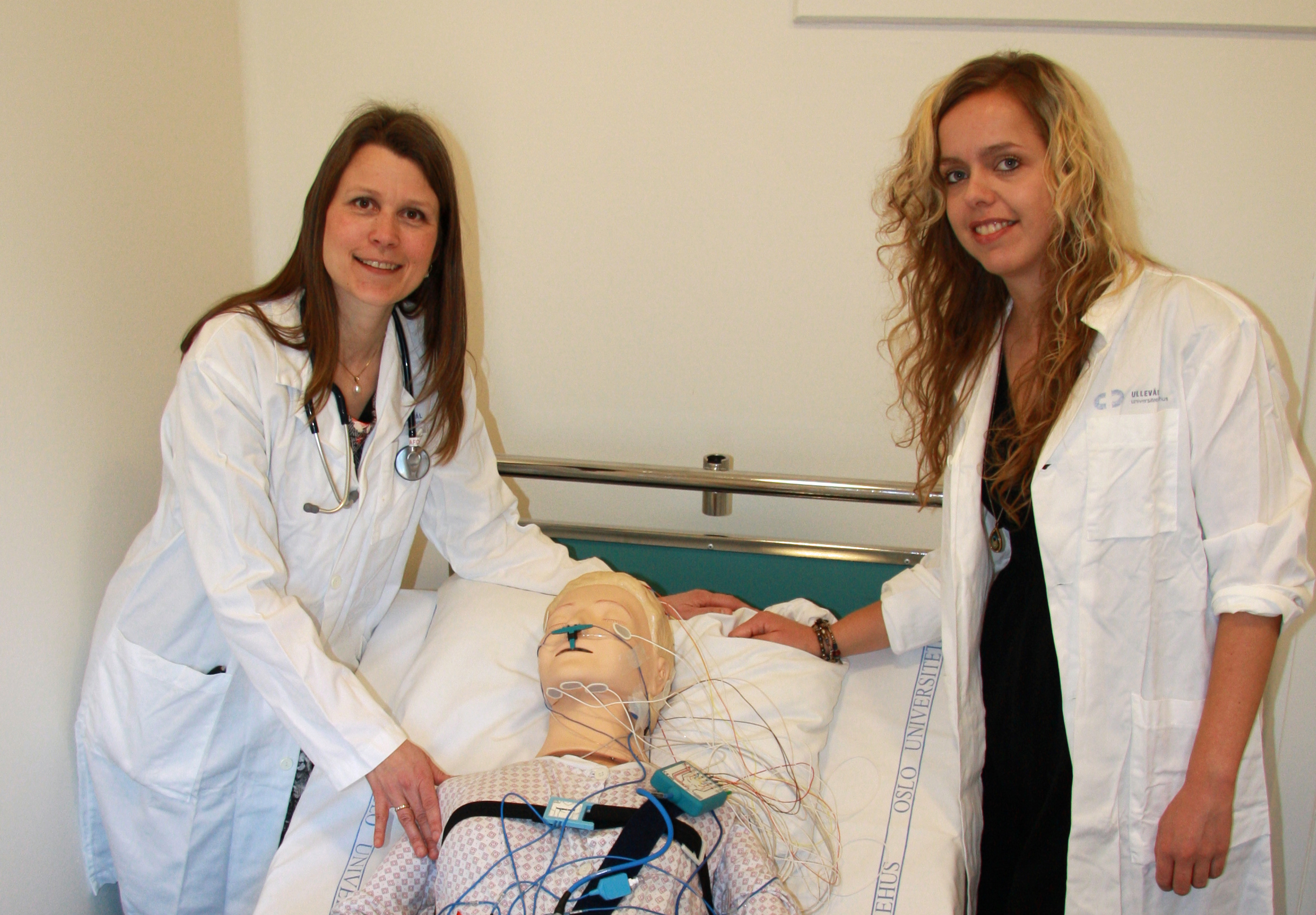 Foto av Hilde Juvodden og Stine Knudsen