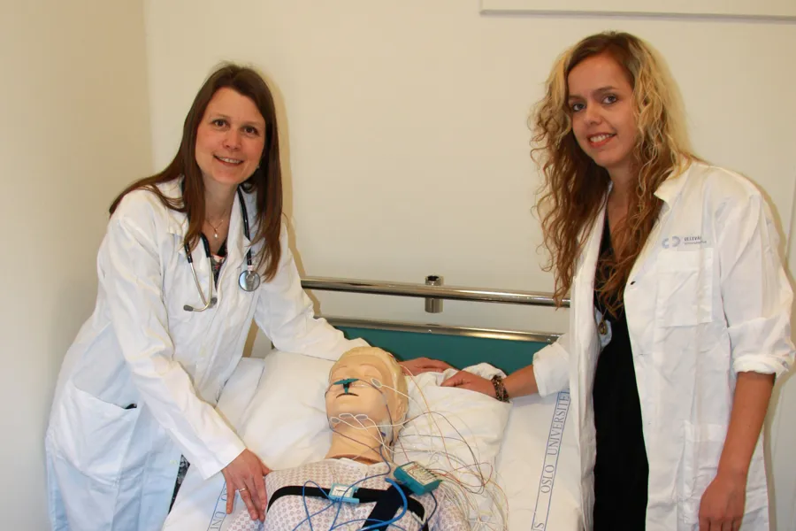 Foto av Hilde Juvodden og Stine Knudsen