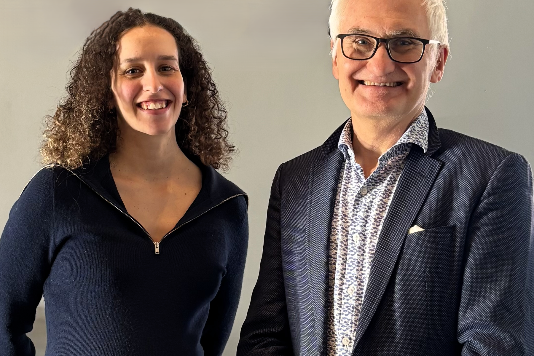 Bilde av Nadine Farnes og Audun Stubhaug