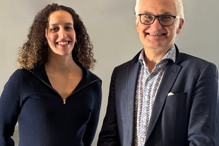 Bilde av Nadine Farnes og Audun Stubhaug