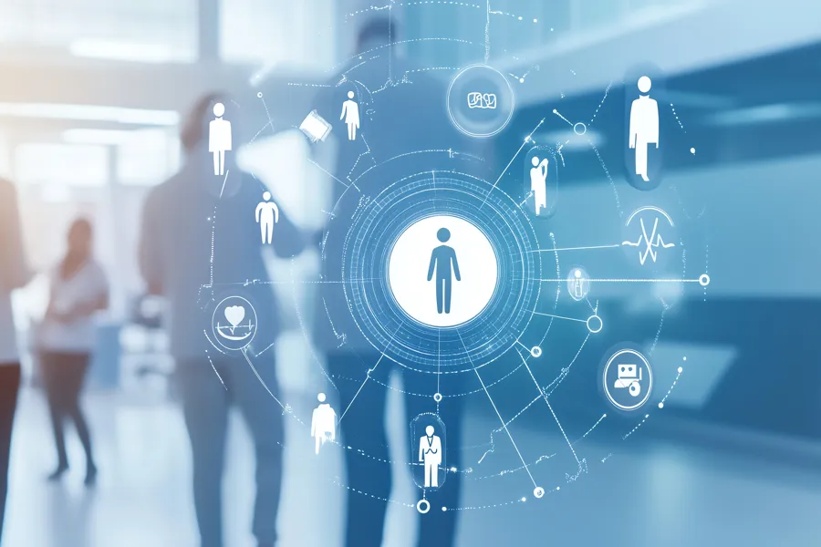 Uklare mennesker på et laboratorium med tverrfaglig bakgrunn