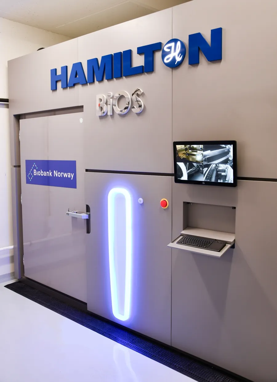 Fullautomatisert fryserlager Hamilton BiOS M