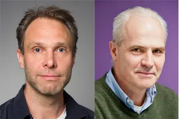 En mann med skjegg og en mann med skjegg