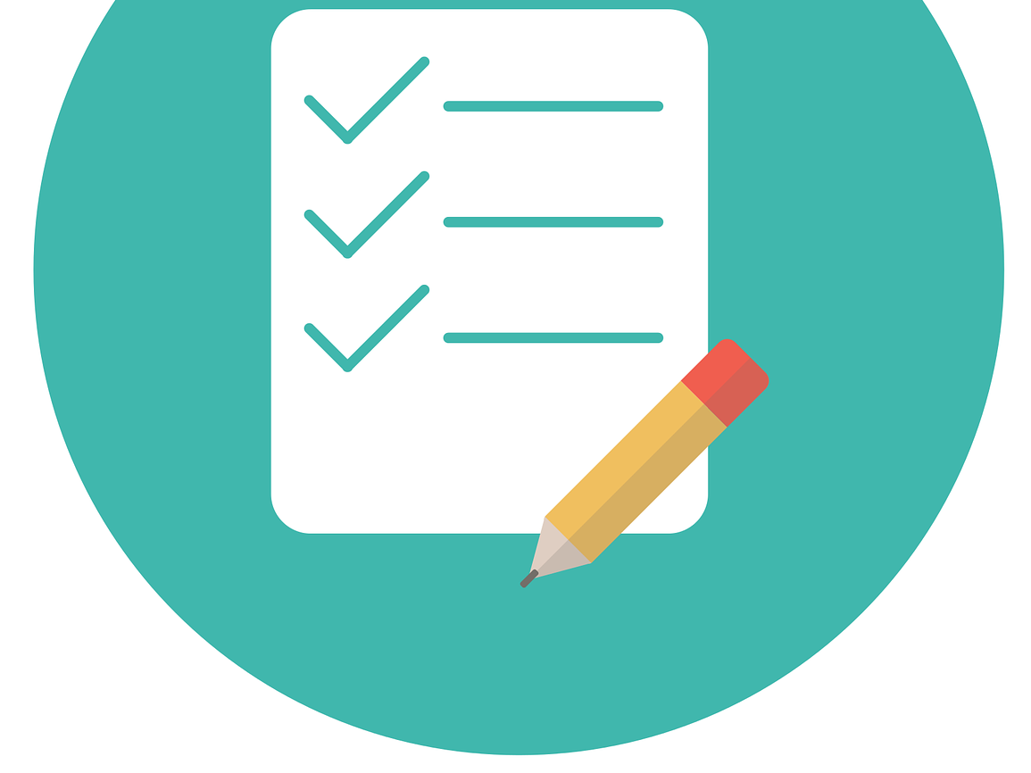 Viser en fiktiv sjekkliste