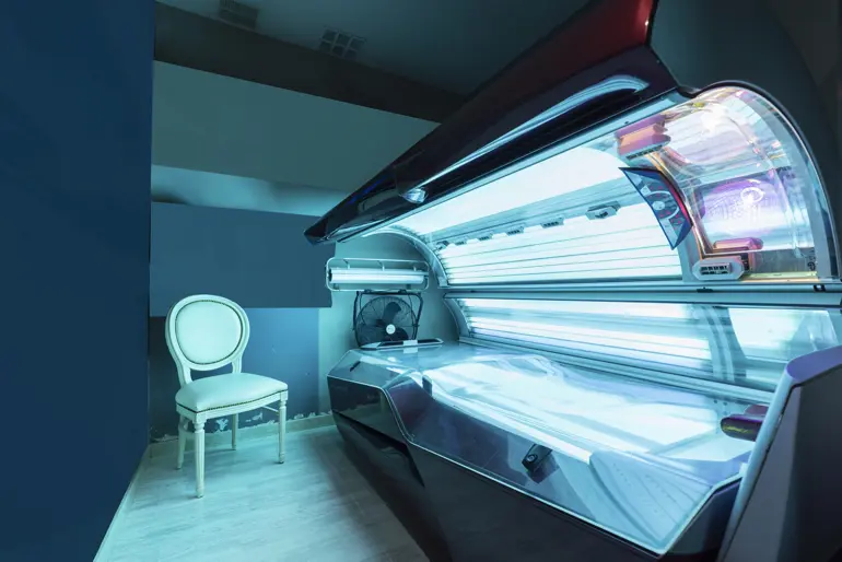 Bilde av et solarium