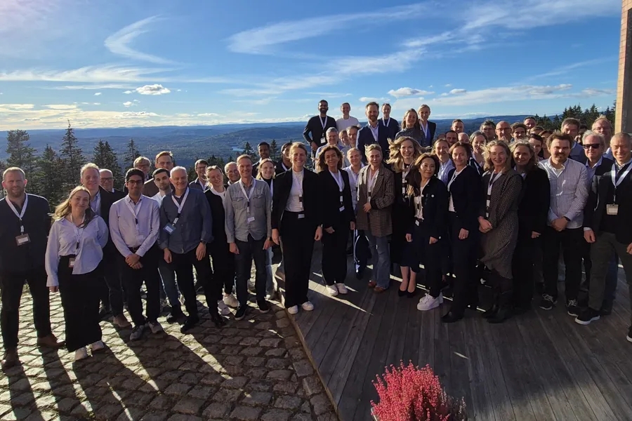 Gruppebilde av ProCardio medlemmer som deltok på høstsamlingen på Soria Moria