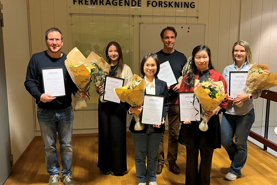 En gruppe personer som har sertifikater