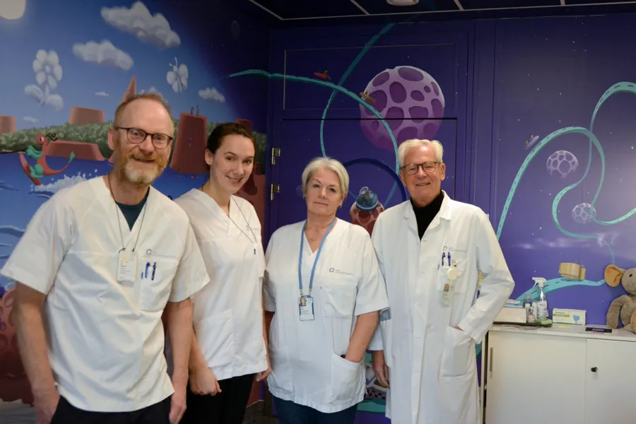 Lars Krogvold, Ida Maria Mynarek, Trine Roald og Knut Dahl-Jørgensen.