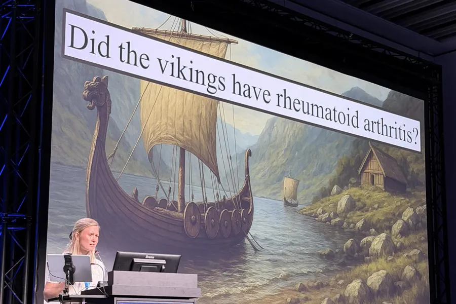 Vilde Dåstøl presenterer sitt bidrag