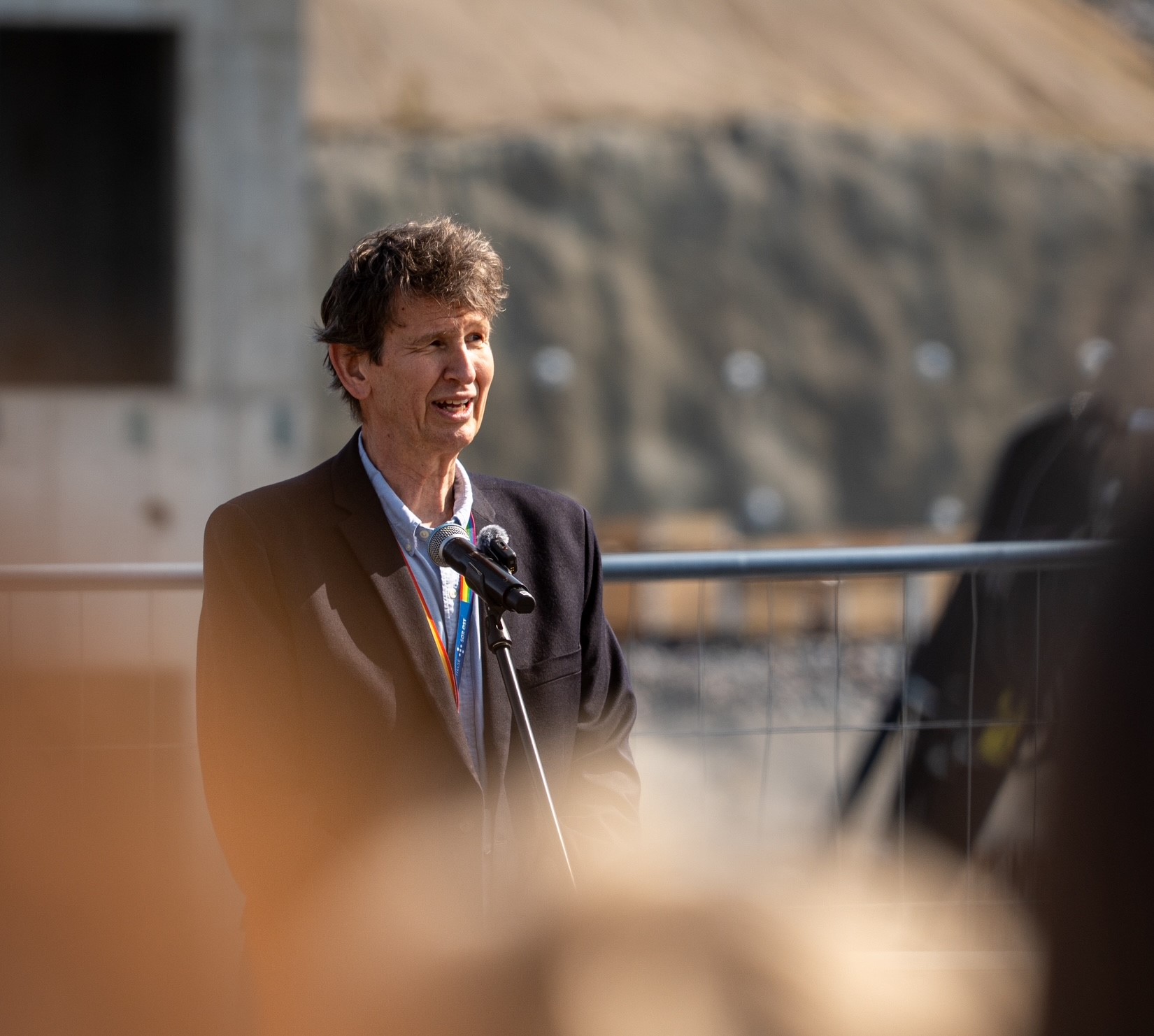 Terje Rootwelt, direktør i Helse Sør-Øst, holder tale