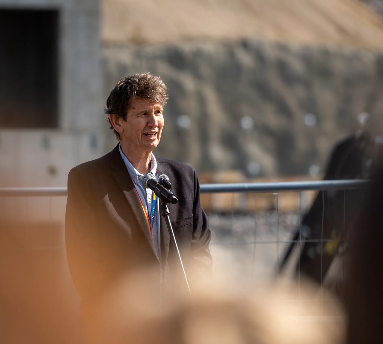 Terje Rootwelt, direktør i Helse Sør-Øst, holder tale