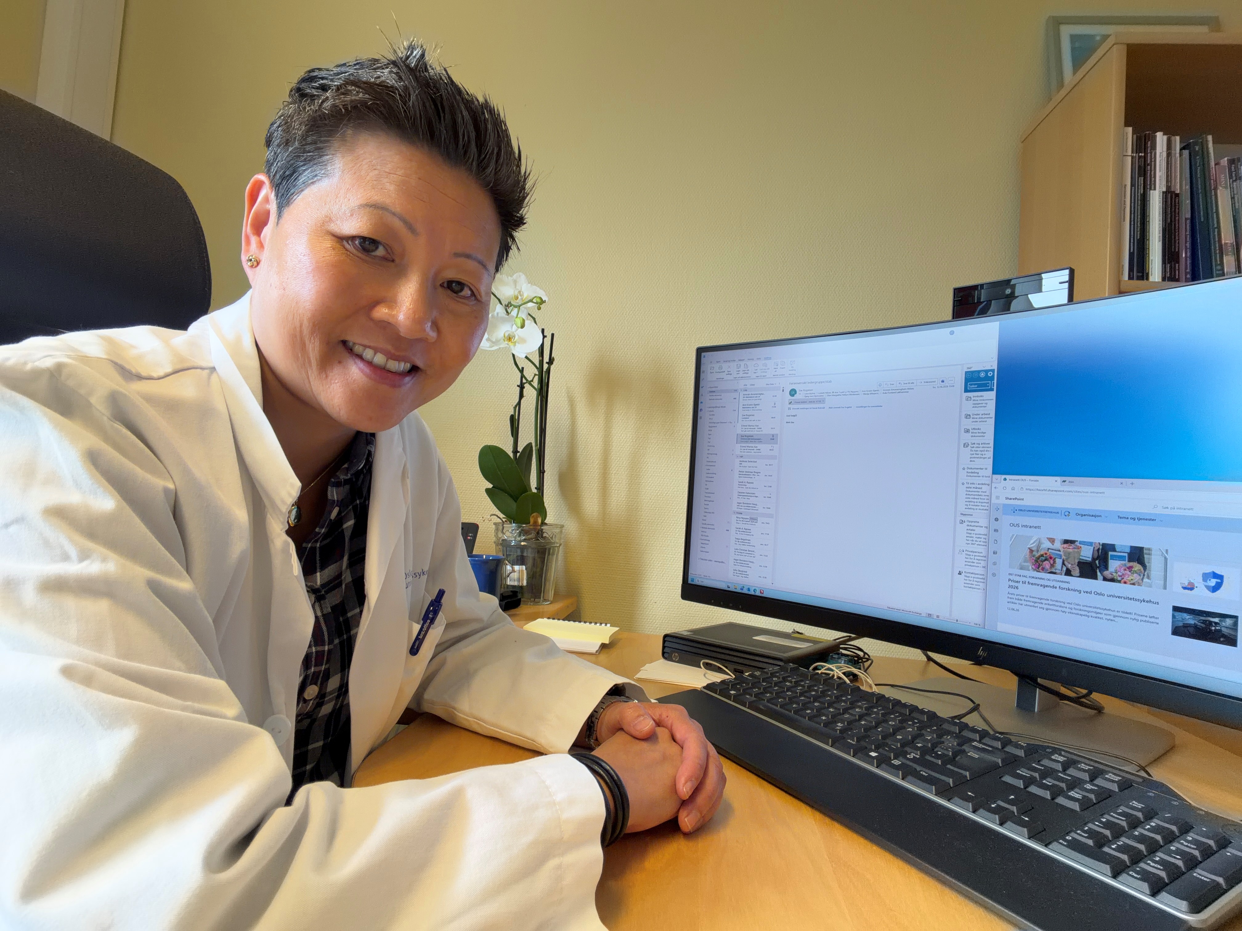 Bilde av Ane Nguyen, enhetsleder ved seksjon for psykosebehandling.
