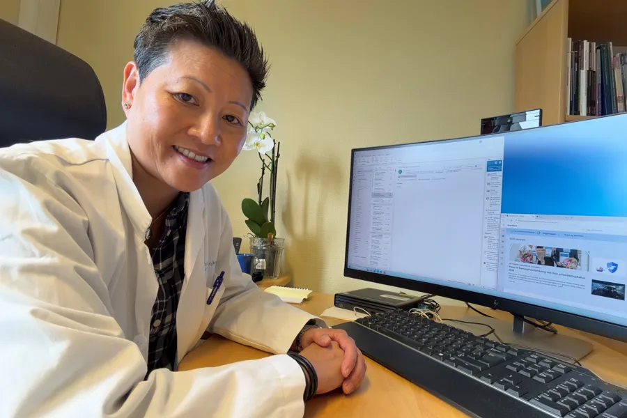Bilde av Ane Nguyen, enhetsleder ved seksjon for psykosebehandling.