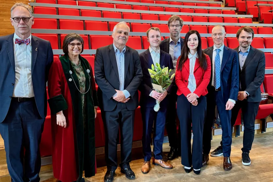 Bilde av John Nyberg, veiledere og bedømmelseskomité.