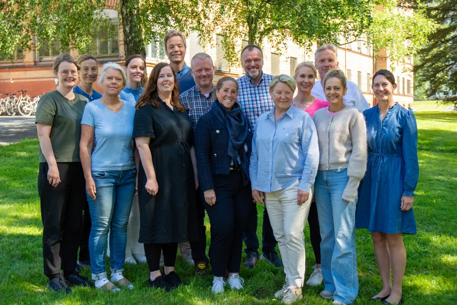 Gruppebilde av enhet lungesykdommer og cystisk fibrose