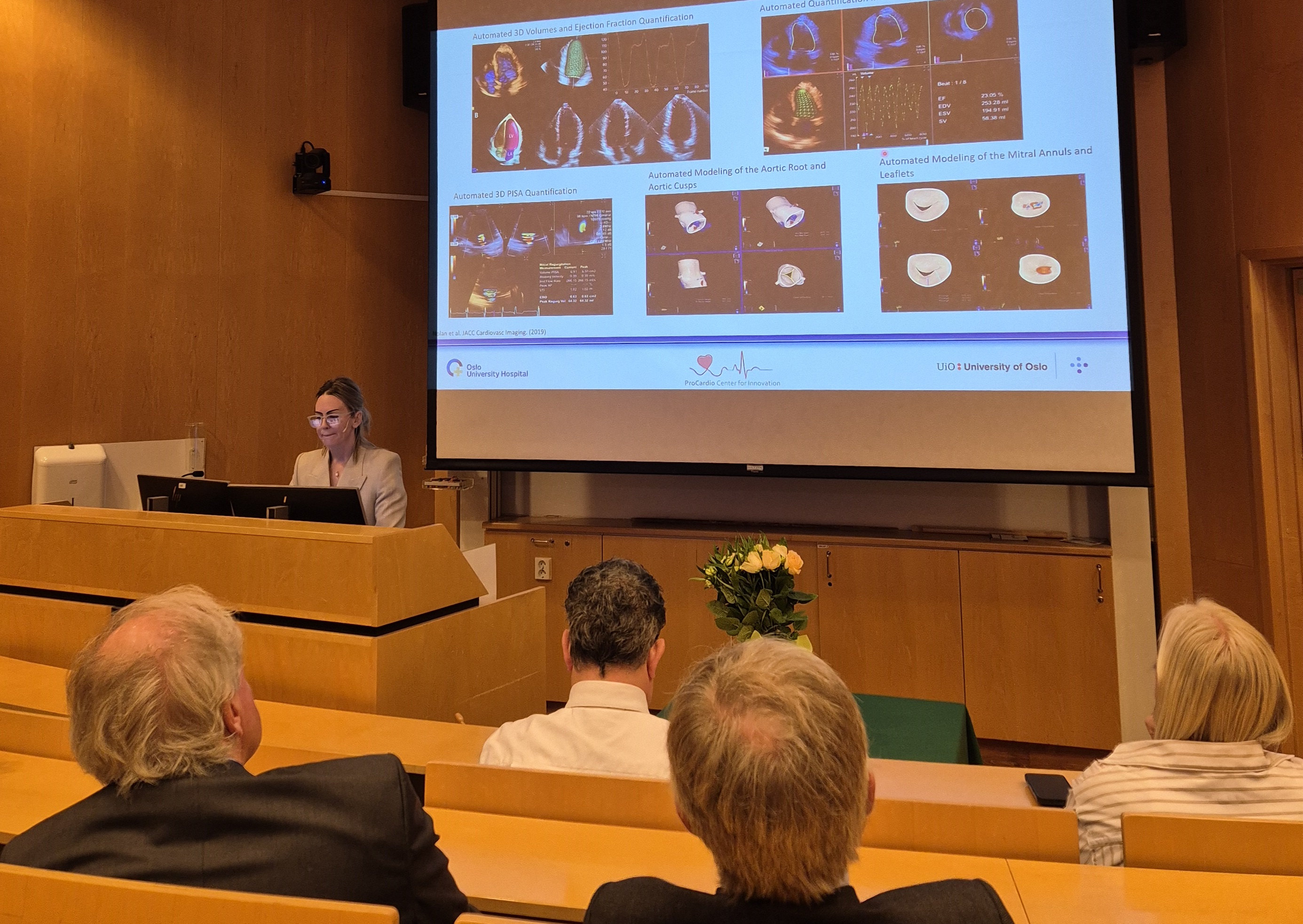 A man giving a presentation