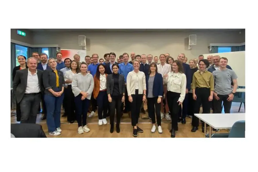 A group of people posing for a photo