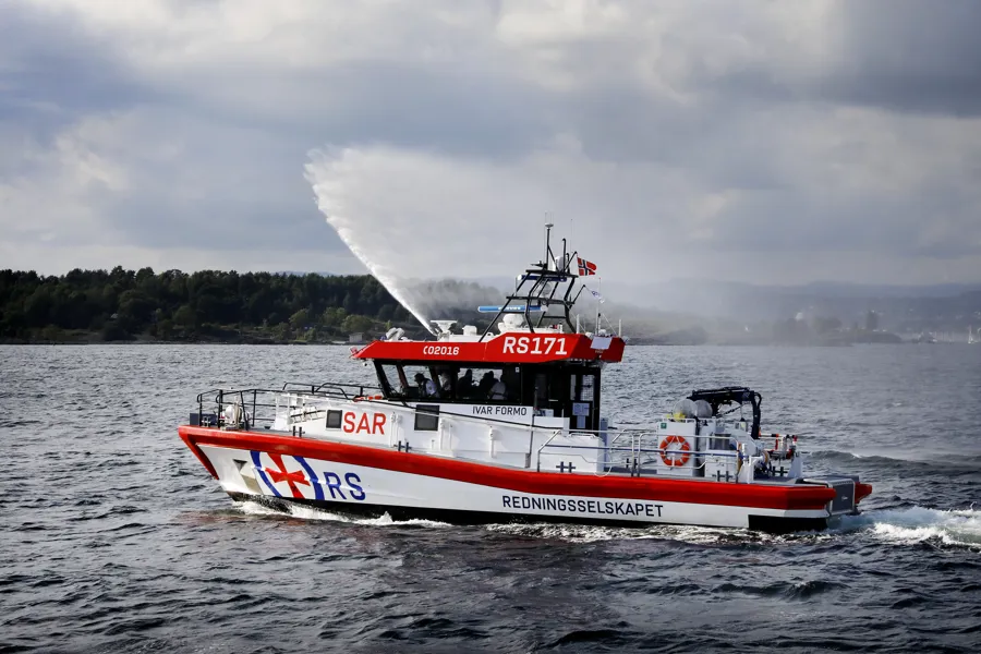 Redningsskøyta RS "Ivar Formo" stasjonert på Oscarsborg