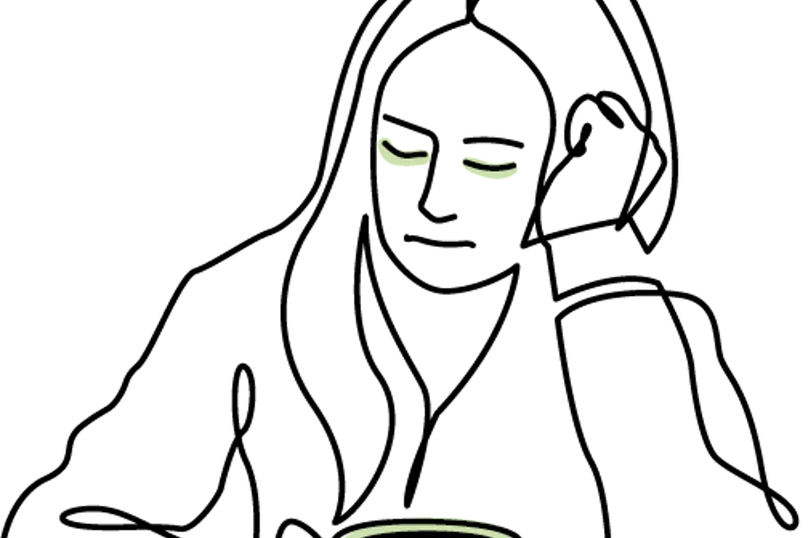 En svart bakgrunn med en hvit sirkel og en svart sirkel med en hvit sirkel og en svart sirkel