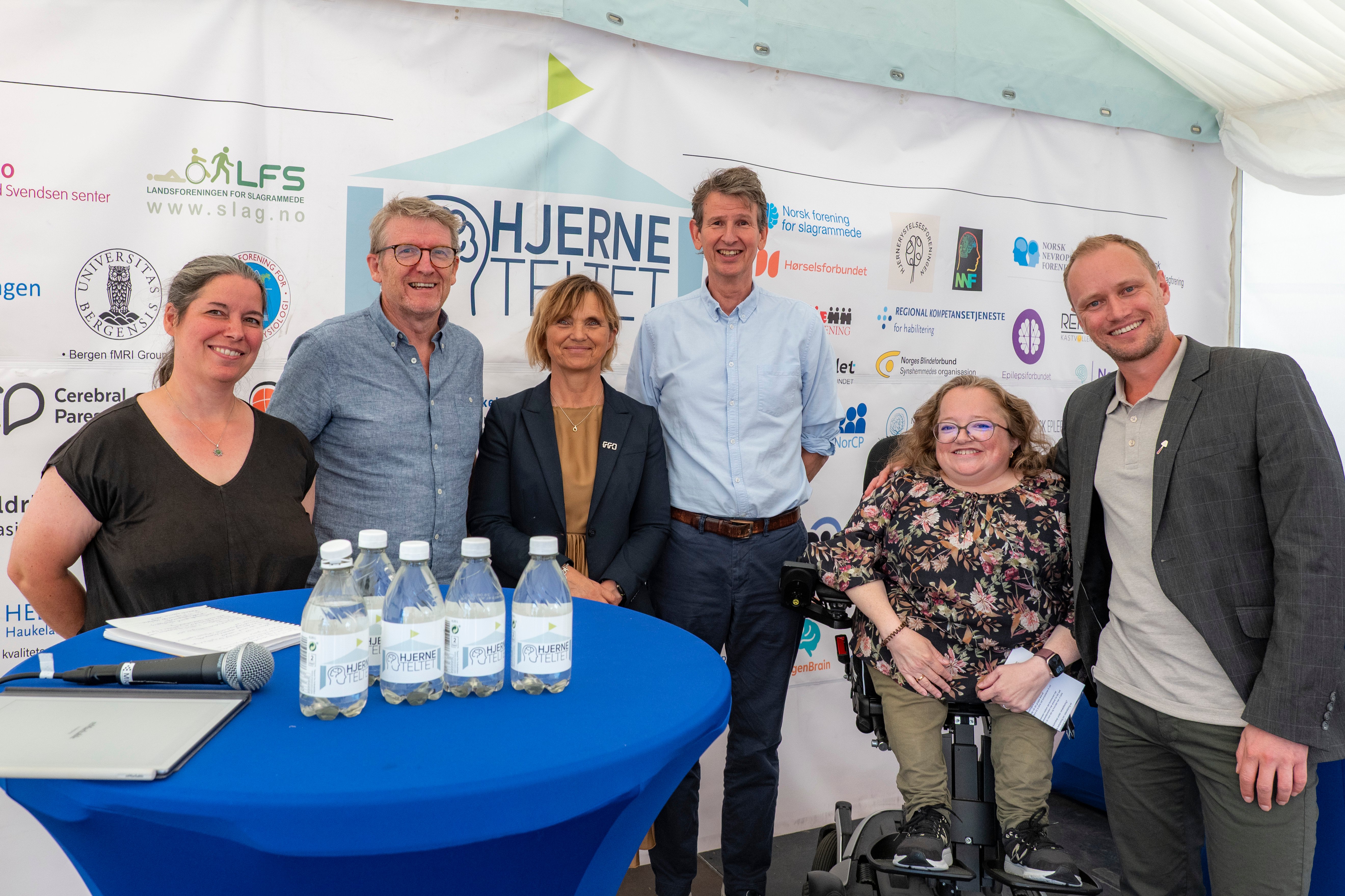 Deltakerne i samtalen om spesialisert rehabilitering under Arendalsuka 2026