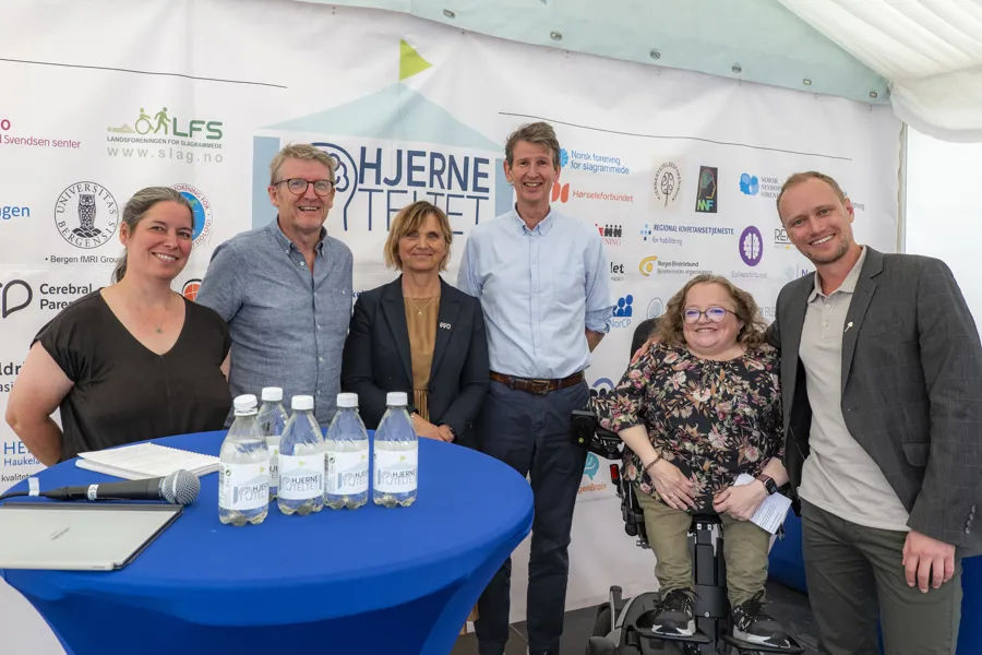 Deltakerne i samtalen om spesialisert rehabilitering under Arendalsuka 2026