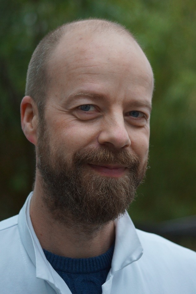 A man with a beard