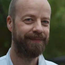 A man with a beard