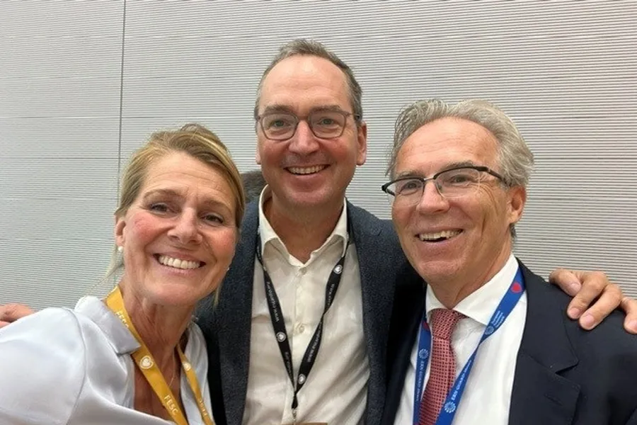 Bilde av presidental trio