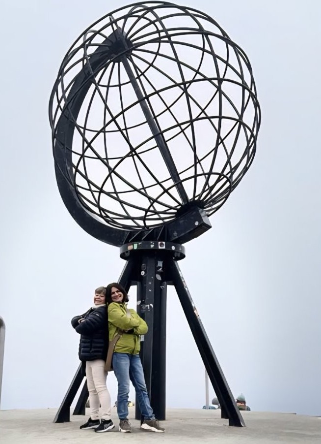 SSE-ansatte på Nordkapp