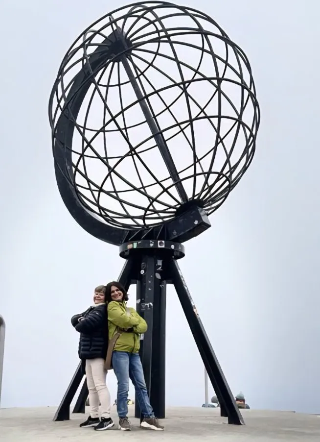 SSE-ansatte på Nordkapp