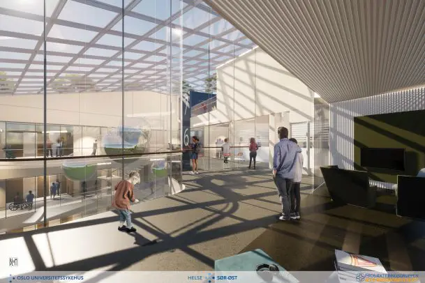 Illustrasjon Nye Rikshospitalet