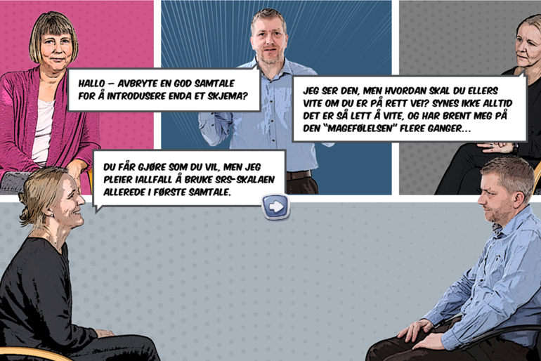 Illustrasjon av kursets del 2