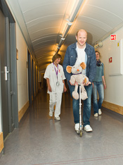 Rasmus skal til undersøkelse på Nukleærmedisin