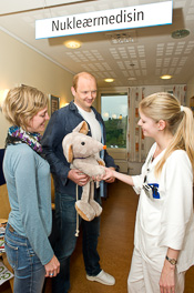 Rasmus skal til undersøkelse på Nukleærmedisin